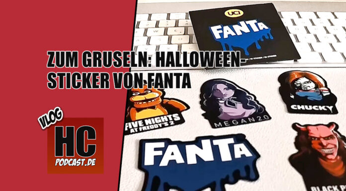 Zum Gruseln: Das exklusives Fanta Halloween Sticker Pack – nur im großen UCI-Menü!
