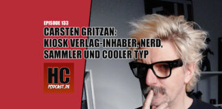 Episode 133: Carsten Gritzan – Kiosk Verlag-Inhaber, Nerd, Sammler und cooler Typ Heldenchaos Podcast-Episode 133: Carsten Gritzan - Kiosk Verlag-Inhaber, Nerd, Sammler und cooler Typ