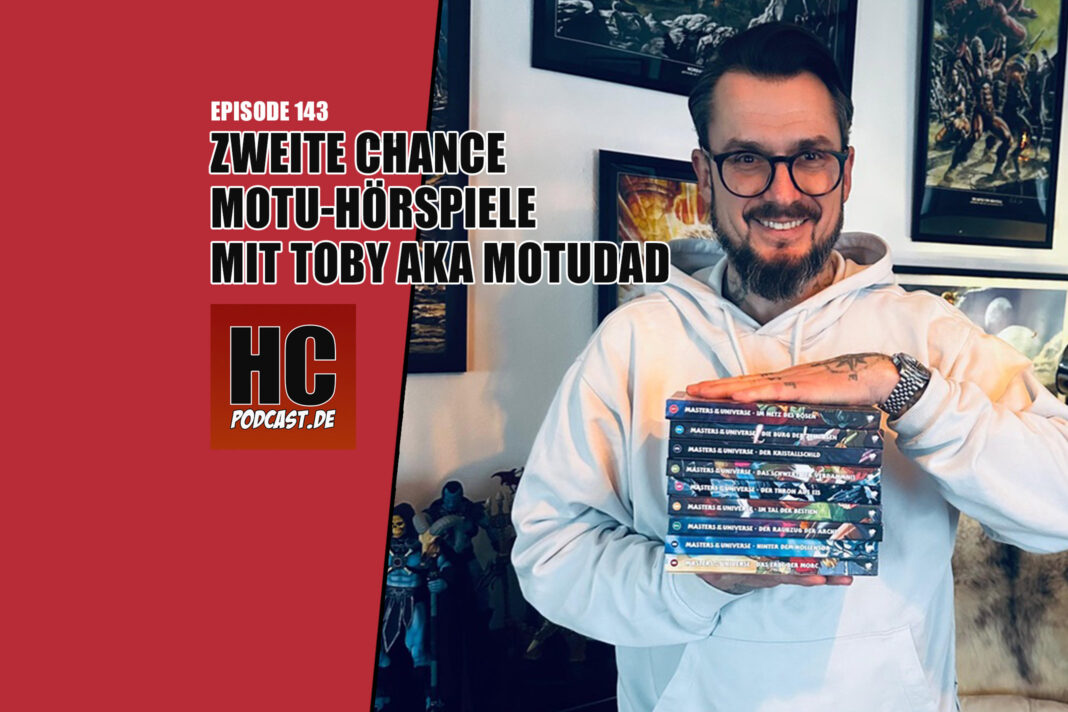 Heldenchaos-Episodenbild143 Heldenchaos Podcast-Episode 143: Die zweite Chance der Motu-Hörspiele von der Retrofabrik mit Toby aka MotUDad