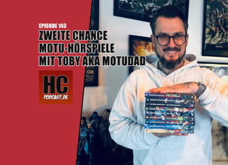 Heldenchaos Podcast-Episode 143: Die zweite Chance der Motu-Hörspiele von der Retrofabrik mit Toby aka MotUDad