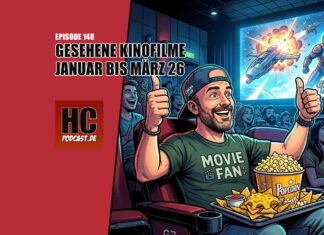 Episode 148: Meine gesehenen Kinofilme von Januar bis März 2026 Heldenchaos Podcast-Episode 148: Meine gesehenen Kinofilme von Januar bis März 2026
