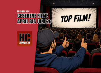 Episode 154: Meine gesehenen Kinofilme von April bis Juni 2026 Heldenchaos Podcast-Episode 154: Meine gesehenen Kinofilme von April bis Juni 2026