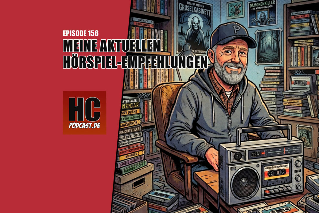 Heldenchaos Podcast-Episode 156: Meine aktuellen Hörspiel-Empfehlungen