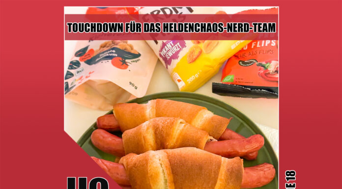 Heldenchaos-Podcast Episode 18: Touchdown für das Heldenchaos-Nerd-Team