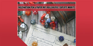 Heldenchaos-Podcast-Episode 30: Faszination Pen & Paper mit Rollenspiel-Experte Moritz