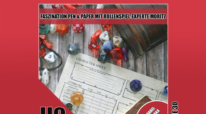 Heldenchaos-Podcast-Episode 30: Faszination Pen & Paper mit Rollenspiel-Experte Moritz