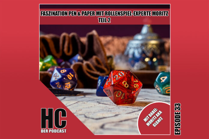 Heldenchaos-Episodenbild33 Heldenchaos-Podcast, Episode 30: Faszination Pen & Paper mit Rollenspiel-Experte Moritz - Teil 2