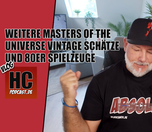 Heldenchaos Vlog Experiment, Teil 9: Weitere Masters of the Universe Vintage Schätze und 80er Spielzeuge!