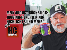 Heldenchaos Vlog Experiment: Mein persönlicher August-Rückblick: Jogging-Rekord, Kino-Highlights und Serien-Empfehlung
