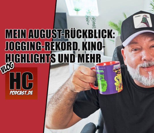 Heldenchaos Vlog Experiment: Mein persönlicher August-Rückblick: Jogging-Rekord, Kino-Highlights und Serien-Empfehlung