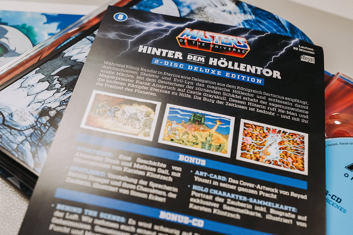 Heldenchaos Hörspiel-Review über Masters of the Universe – Hinter dem Höllentor