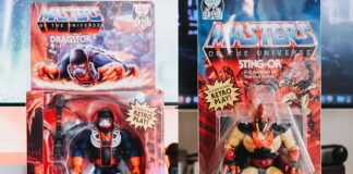Sting-Or und Dragstor in der Masters of the Universe Origins-Version