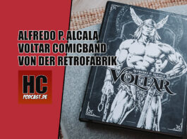 Schaue dir mein VOLTAR Comic Band Unboxing von Alfredo P. Alcala aus dem Hause der RETROFABRIK an.