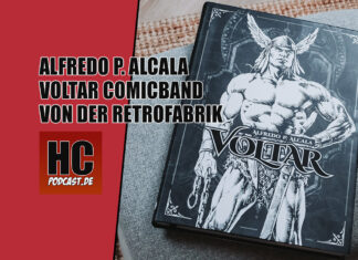 Schaue dir mein VOLTAR Comic Band Unboxing von Alfredo P. Alcala aus dem Hause der RETROFABRIK an.